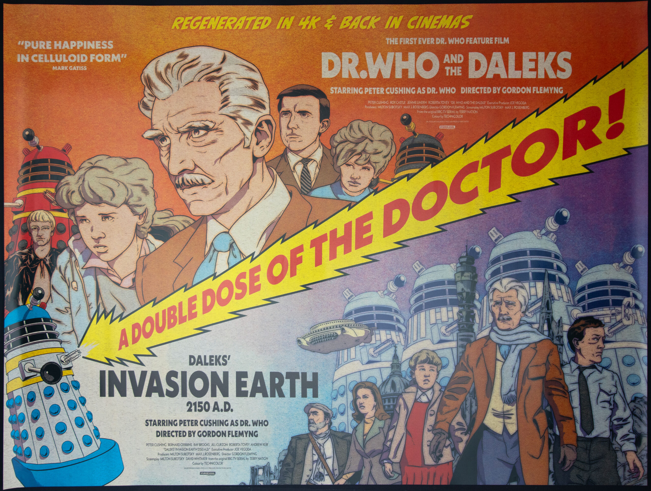 Dr. Who and the Daleks / Invasion Earth (2022 RR)
